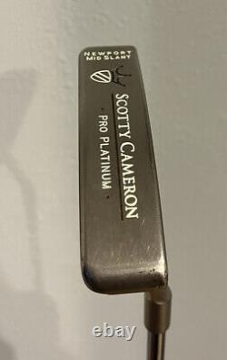 Scotty Cameron Newport Mid Slant 34 RH Original Finish