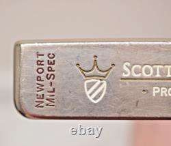 Scotty Cameron Newport Pro Platium Mil-Spec 34 Loft 4 WT 340G Lie FSU RH