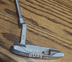 Scotty Cameron Newport Stainless Putter With Original Ping Tiger Grip Headcover
