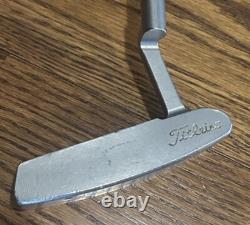 Scotty Cameron Newport Stainless Putter With Original Ping Tiger Grip Headcover