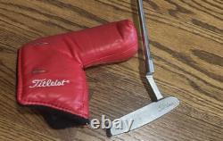 Scotty Cameron Newport Stainless Putter With Original Ping Tiger Grip Headcover
