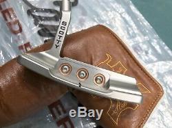 Scotty Cameron Newport Two Buttonback 34 Putter withLeather Cover BRAND NEW