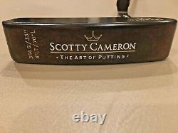 Scotty Cameron Oil Can- Newport Putter The Art Of Putting 33/350g! Pristine