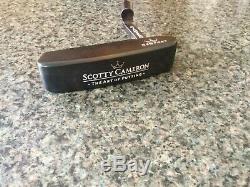 Scotty Cameron Oil Can Newport The Art of Putting Original Putter with Cover