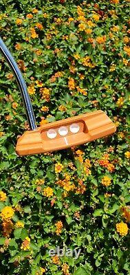 Scotty Cameron Orange Crush Super Select Newport 2 Mid 34.5 Super Stroke SS2R