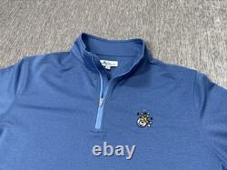 Scotty Cameron Peter Millar Jacket 1/4 Zip Mens Medium Blue Circle T Golf Putter