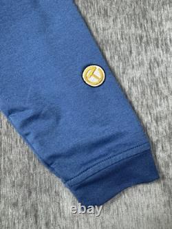 Scotty Cameron Peter Millar Jacket 1/4 Zip Mens Medium Blue Circle T Golf Putter