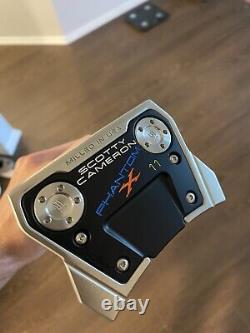 Scotty Cameron Phantom X11 34.5 in MOTO Monday Mint Condition. Very Rare