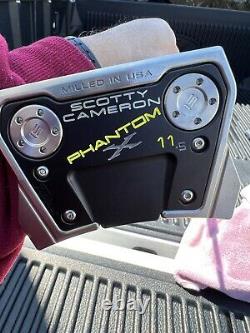 Scotty Cameron Phantom X11.5 Putter 34 Inches In Great Condition 2 Grips