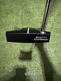 Scotty Cameron Phantom X12 Right-Handed Mallet Putter Black/Silver 34L, no wear