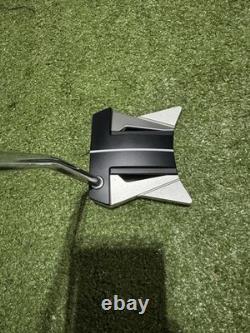 Scotty Cameron Phantom X12 Right-Handed Mallet Putter Black/Silver 34L, no wear