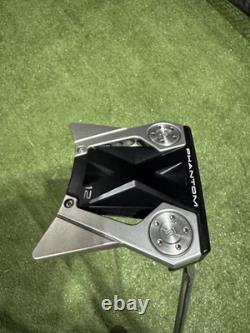 Scotty Cameron Phantom X12 Right-Handed Mallet Putter Black/Silver 34L, no wear