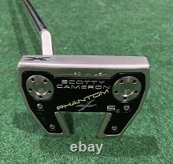 Scotty Cameron Phantom X 5.5 Putter / 34 / Left Handed