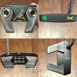 Scotty Cameron Phantom X 5.5 Putter Xtreme Charcoal Finish 4 Leaf Clover