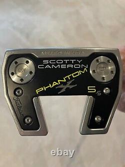 Scotty Cameron Phantom X 5.5 putter MINT