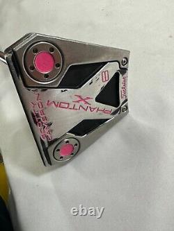 Scotty Cameron Phantom X 5 Putter 2021 35 Putter RH Pink Custom Shop