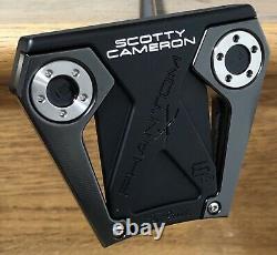 Scotty Cameron Phantom X 6 STR Putter NEW Xtreme Dark Finish Black Shaft