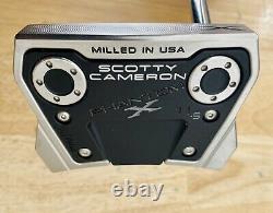 Scotty Cameron Phantom x 11.5 Black Out Putter with BGT Tour Stability Shaft 34