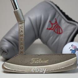 Scotty Cameron Pro Platinum Coronado Mid Slant Putter RH with Headcover 35