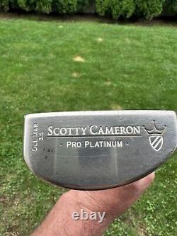 Scotty Cameron Pro Platinum Del Mar 3.5 35. Used Good Condition