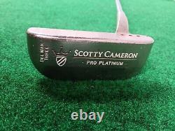 Scotty Cameron Pro Platinum Del Mar 3 Putter 34.5 RH Used Good All Original