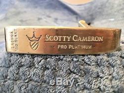 Scotty Cameron Pro Platinum Laguna Mid Slant Putter, 35 Shaft