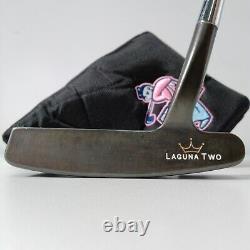 Scotty Cameron Pro Platinum Laguna Two Putter RH with Headcover 34.5
