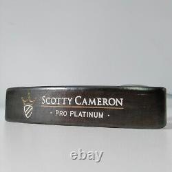 Scotty Cameron Pro Platinum Laguna Two Putter RH with Headcover 34.5