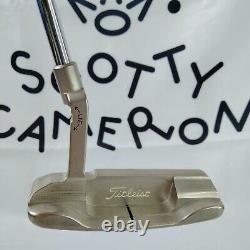 Scotty Cameron Pro Platinum Mil Spec Newport 33/350 Putter RH with Headcover