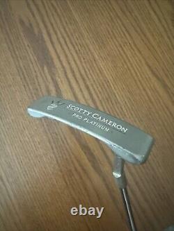 Scotty Cameron Pro Platinum Newport Mid Slant 33.5 Putter Good