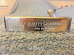 Scotty Cameron Pro Platinum Newport Mid Slant Putter, 35 Shaft