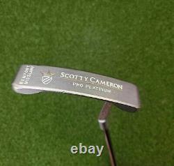 Scotty Cameron Pro Platinum Newport Mid-Slant Putter, RH + HC, Winn Grip- Good