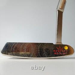 Scotty Cameron Pro Platinum Newport Mid Slant Putter RH with Headcover 34
