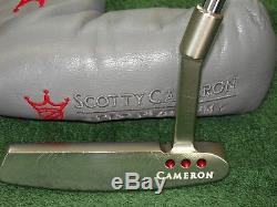 Scotty Cameron Pro Platinum Newport Mid Slant Putter withPutter Cover Baby T Grip