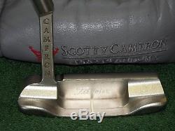 Scotty Cameron Pro Platinum Newport Mid Slant Putter withPutter Cover Baby T Grip