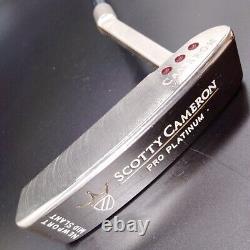 Scotty Cameron Pro Platinum Newport Mid Slant Putter with Head cover