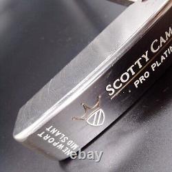 Scotty Cameron Pro Platinum Newport Mid Slant Putter with Head cover