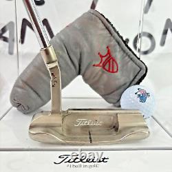 Scotty Cameron Pro Platinum Newport Mil Spec 33/350 Putter RH with Headcover