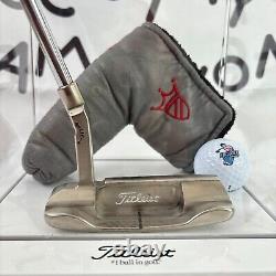 Scotty Cameron Pro Platinum Newport Mil Spec 33/350 Putter RH with Headcover
