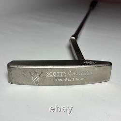 Scotty Cameron Pro Platinum Sonoma Two Putter RH Steel Golf Pride Grip