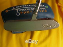 Scotty Cameron Prototype Putter Newport 2 Beach Center Shaft Brand New Titleist