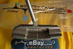 Scotty Cameron Prototype Putter Newport 2 Beach Center Shaft Brand New Titleist