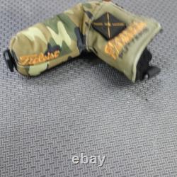 Scotty Cameron Putter AM&E Club Cameron Camo edition withtee holder RARE! 250822