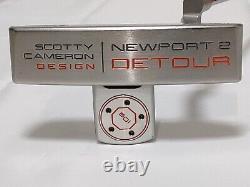 Scotty Cameron Putter DETOUR NEWPORT 2 withHC RH 35in U24090401