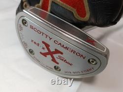 Scotty Cameron Putter RED X2 withHC&Tool RH 34in center shaft U26033001