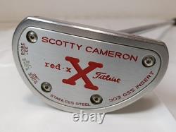 Scotty Cameron Putter RED X2 withHC&Tool RH 34in center shaft U26033001