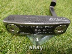 Scotty Cameron Putter SELECT NEWPORT 2012 1ST RUN withHC RH 34in 2012 U24031901