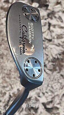 Scotty Cameron Putter Titleist California Del Mar Head Cover & Scotty Divot Tool