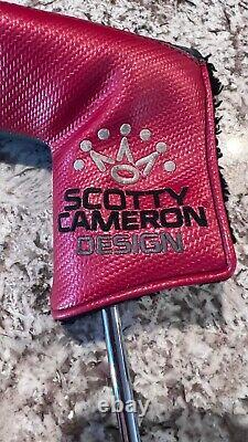 Scotty Cameron Putter Titleist California Del Mar Head Cover & Scotty Divot Tool