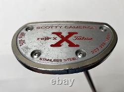 Scotty Cameron Red X Putter 35 Mens RH Center Shaft